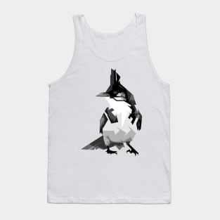 glatics bird in grayscale Tank Top